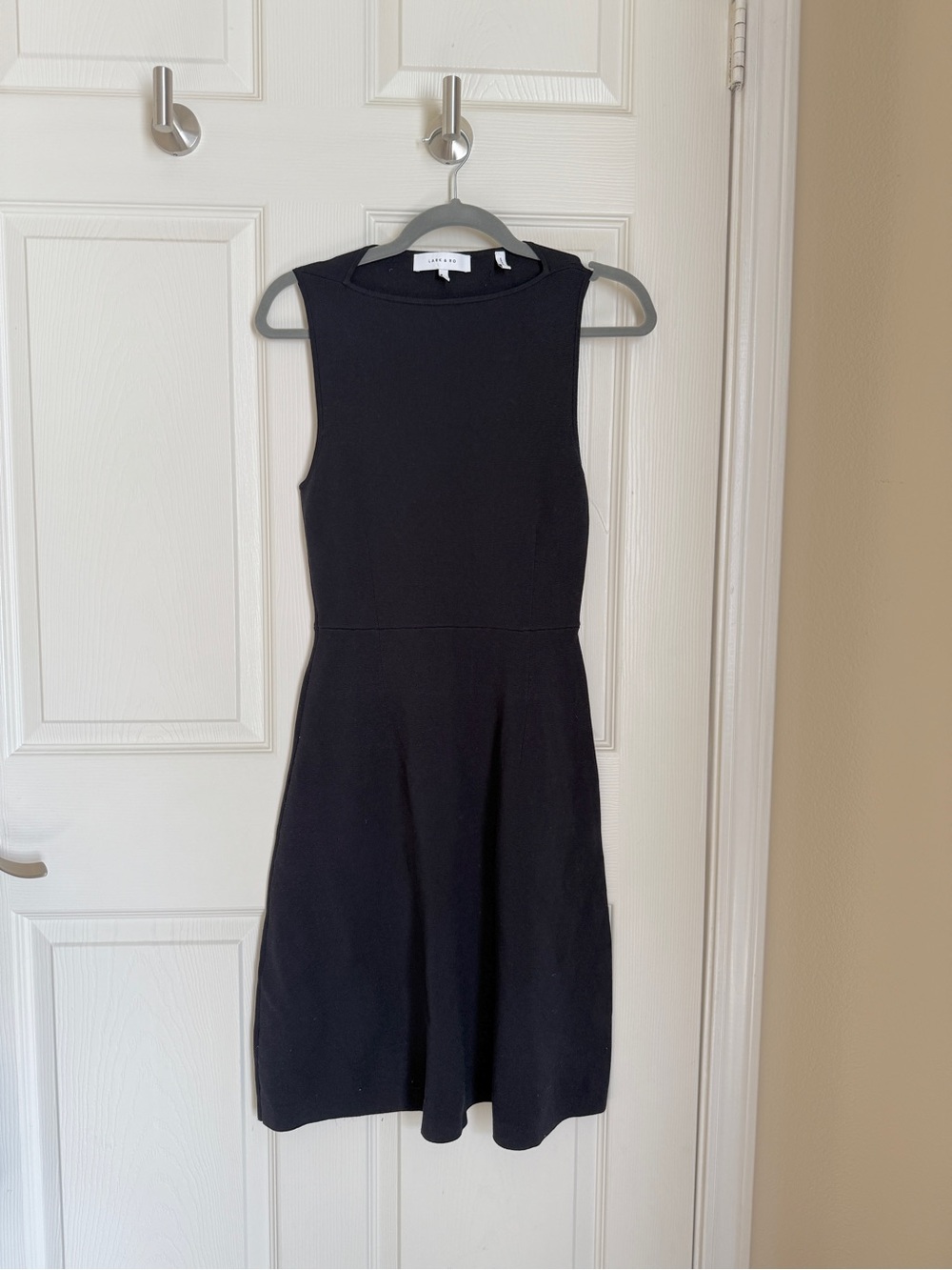 Lark & Ro Navy Sleeveless Dress